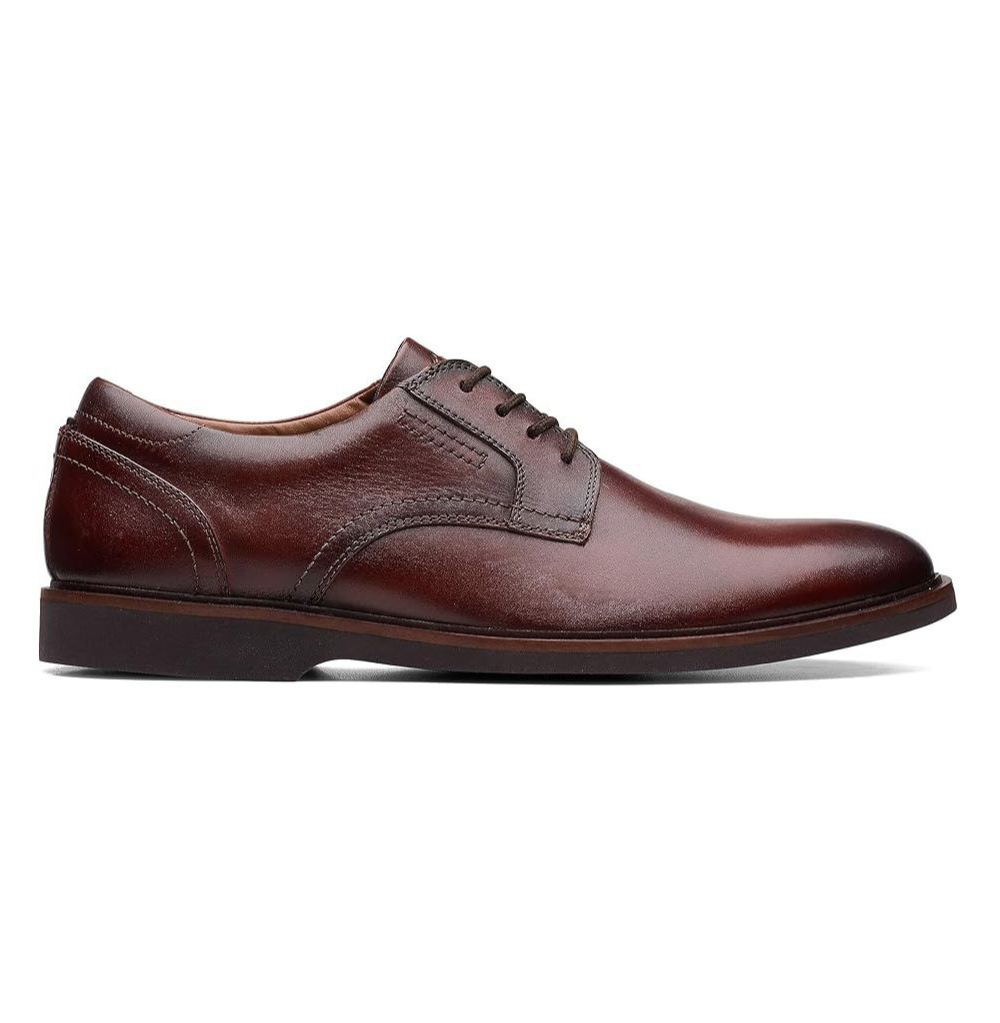 Clarks Men's Malwood Lace Shoes Dark Brown